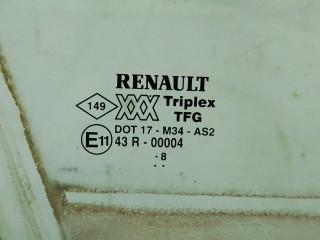 стекло двери передней правой, Renault Megane 1 поколение 1995-1999