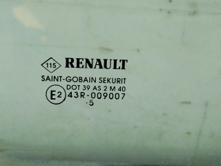 стекло двери передней правой, Renault Clio 3 поколение 2005-2009
