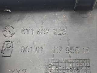накладка двери передней правой, ориг. номер 6Y1867228, 0010111795914, Skoda Fabia 1 поколение [рестайлинг]