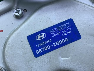 моторчик заднего стеклоочистителя (дворника), ориг. номер 98700-2B000, Hyundai Santa Fe 2 поколение 2005-2010