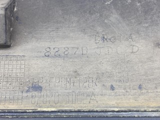 молдинг двери задней правой, ориг. номер 8287D, 82870JD00A, Nissan Qashqai J10 [рестайлинг] 2010-2013