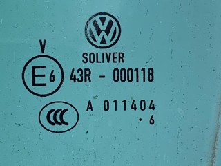 стекло двери задней левой, Volkswagen Passat B6 2005-2010