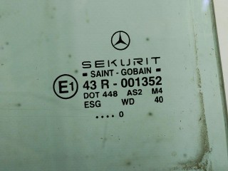 стекло двери задней правой, Mercedes-Benz A W168 1997-2001
