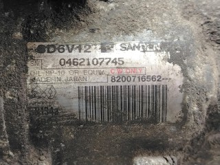 компрессор кондиционера, ориг. номер 8200716562, 0462107745, Renault Megane 2 поколение 2002-2006