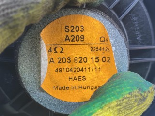 динамик двери задней правой, ориг. номер A2038201502, 491042041111, 2254125, Mercedes-Benz C W203 [рестайлинг] 2004-2008