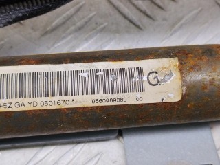 подушка безопасности боковая (шторка) левая, ориг. номер 9660989380, Peugeot 407 1 поколение 2004-2008