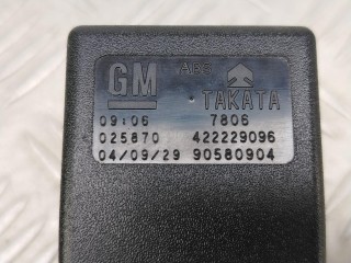замок ремня безопасности, ориг. номер 90580904, 422229096, Opel Zafira A [рестайлинг] 2003-2006