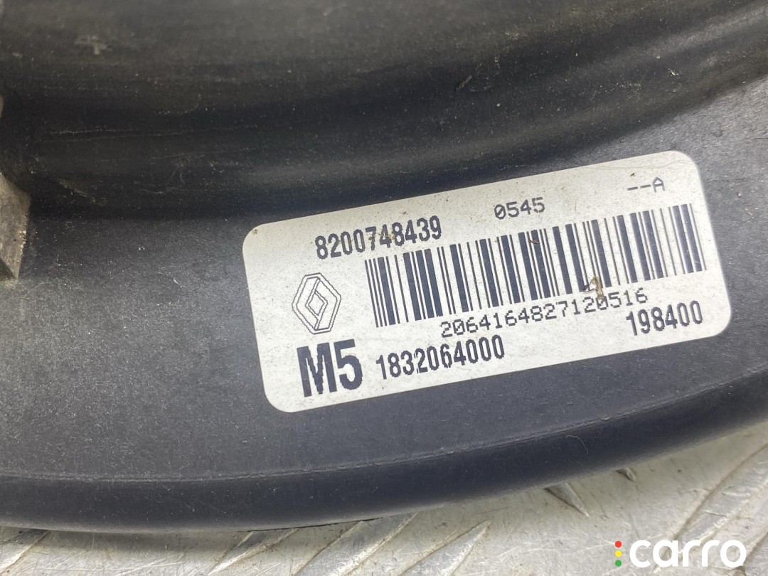 8200748439, 1832064000, 198400 диффузор вентилятора Renault Clio 3 поколение [рестайлинг] 2012г. - фото №6
