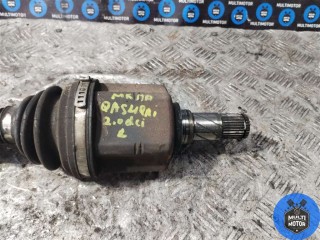 Полуось передняя левая (приводной вал, ШРУС), Nissan Qashqai 2006-2010