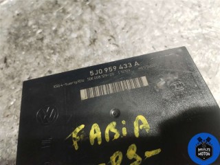 Блок управления центральным замком, ориг. номер 5J0959433A, Skoda Fabia 2007-2010