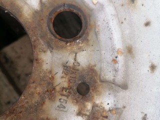Диск штампованный, Mercedes Vito W639 2003-2010