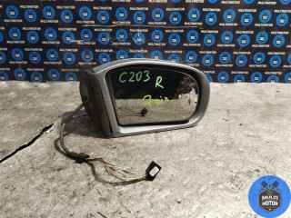 Зеркало наружное правое, Mercedes C W203 2000-2004