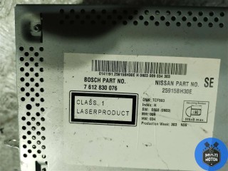 Магнитола, ориг. номер 25915BH30E, Nissan Qashqai 2010-2013