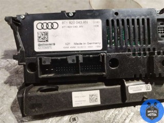 Блок управления печки/климат-контроля, ориг. номер 8T1820043AN, Audi A4 2007-2012