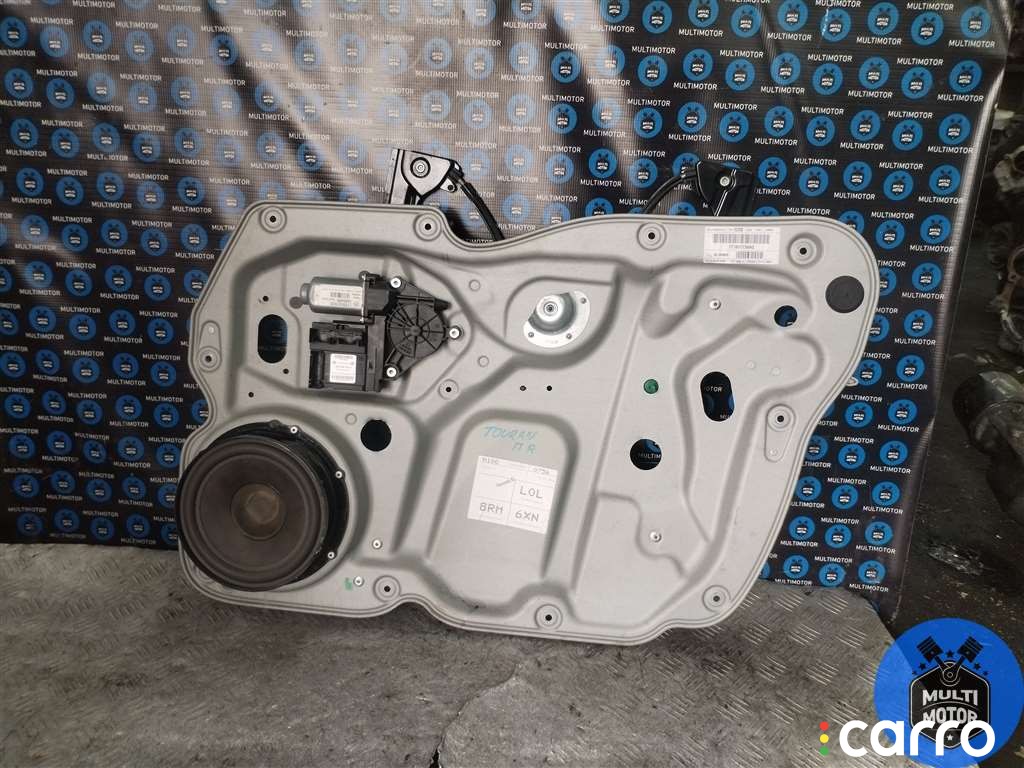 Стеклоподъемник электрический передний правый Volkswagen Touran 2003-2006, минивэн, левый руль, фото 2