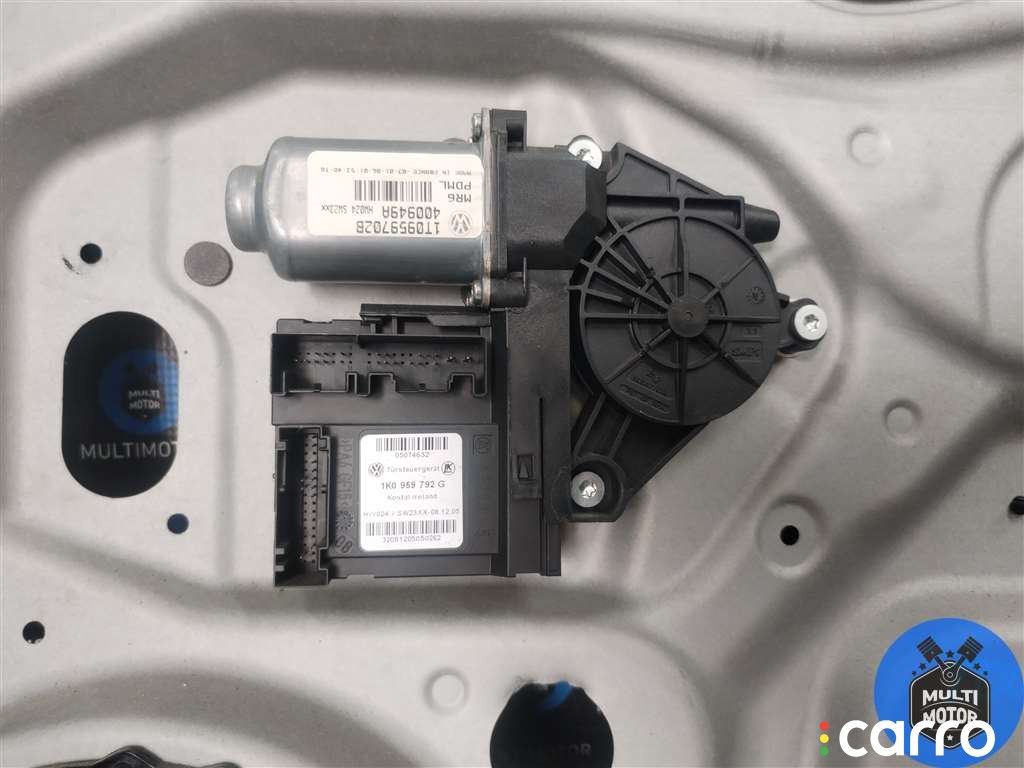 Стеклоподъемник электрический передний правый Volkswagen Touran 2003-2006, минивэн, левый руль, фото 5