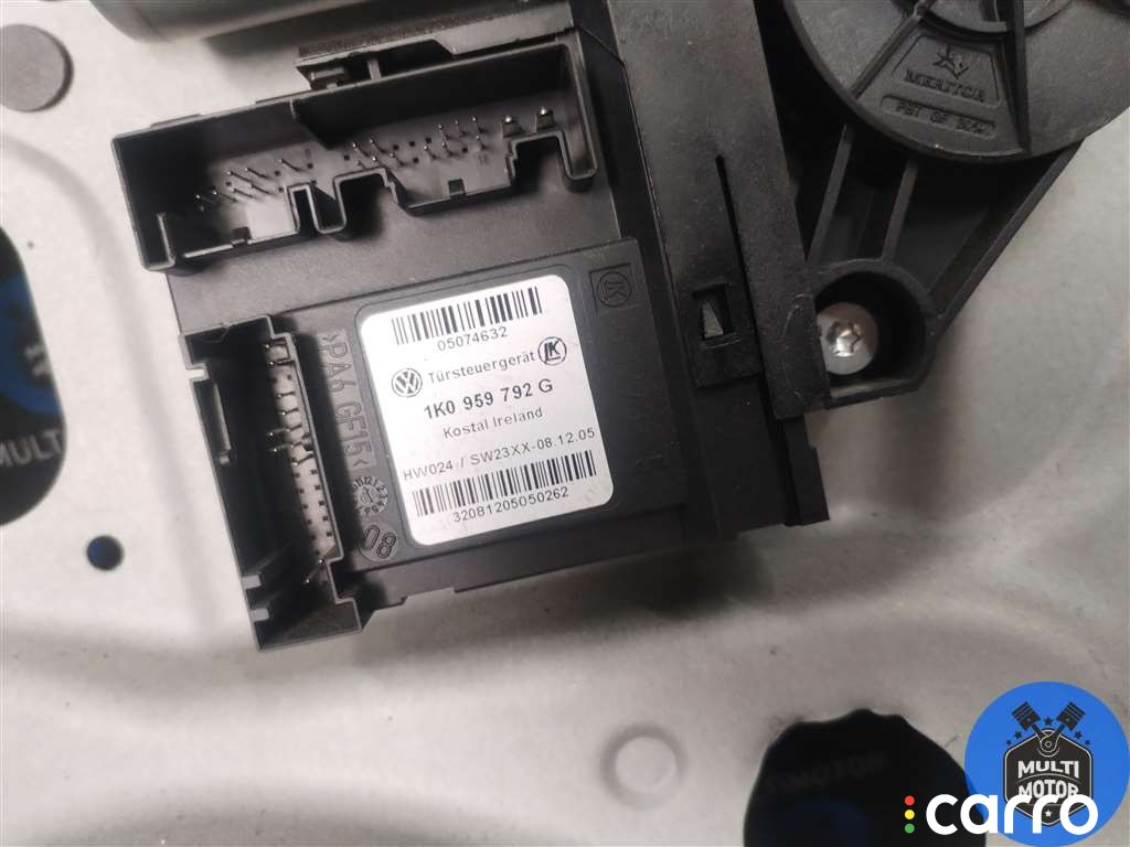 Стеклоподъемник электрический передний правый Volkswagen Touran 2003-2006, минивэн, левый руль, фото 6