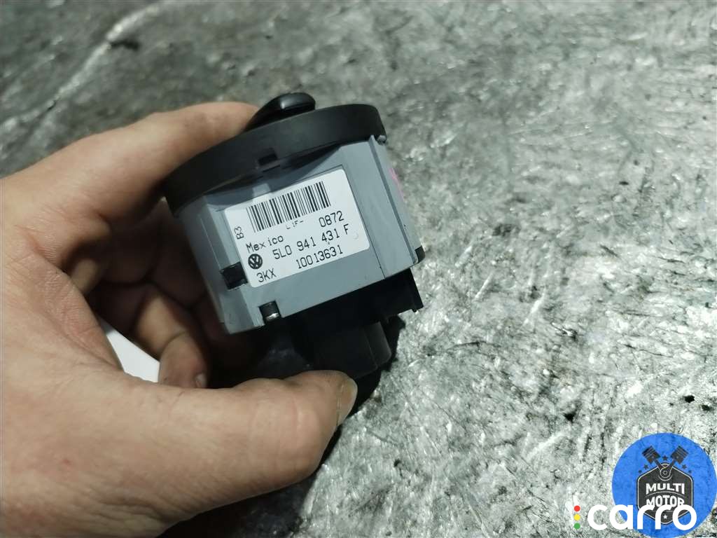 Переключатель света Skoda Yeti 2009-2014, 5L0941431F, фото 3