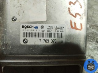 Блок управления двигателем, ориг. номер 7789376, BMW X5 E53 1999-2003