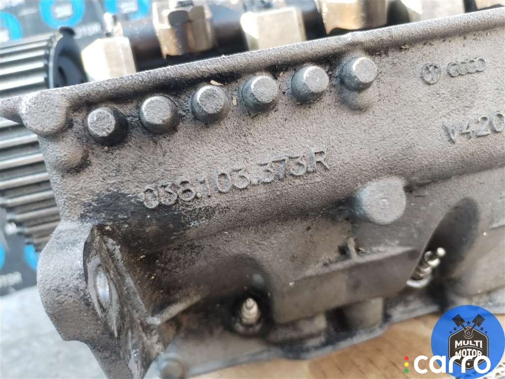 038103373R Головка блока цилиндров Volkswagen Sharan 2004г. - фото №6