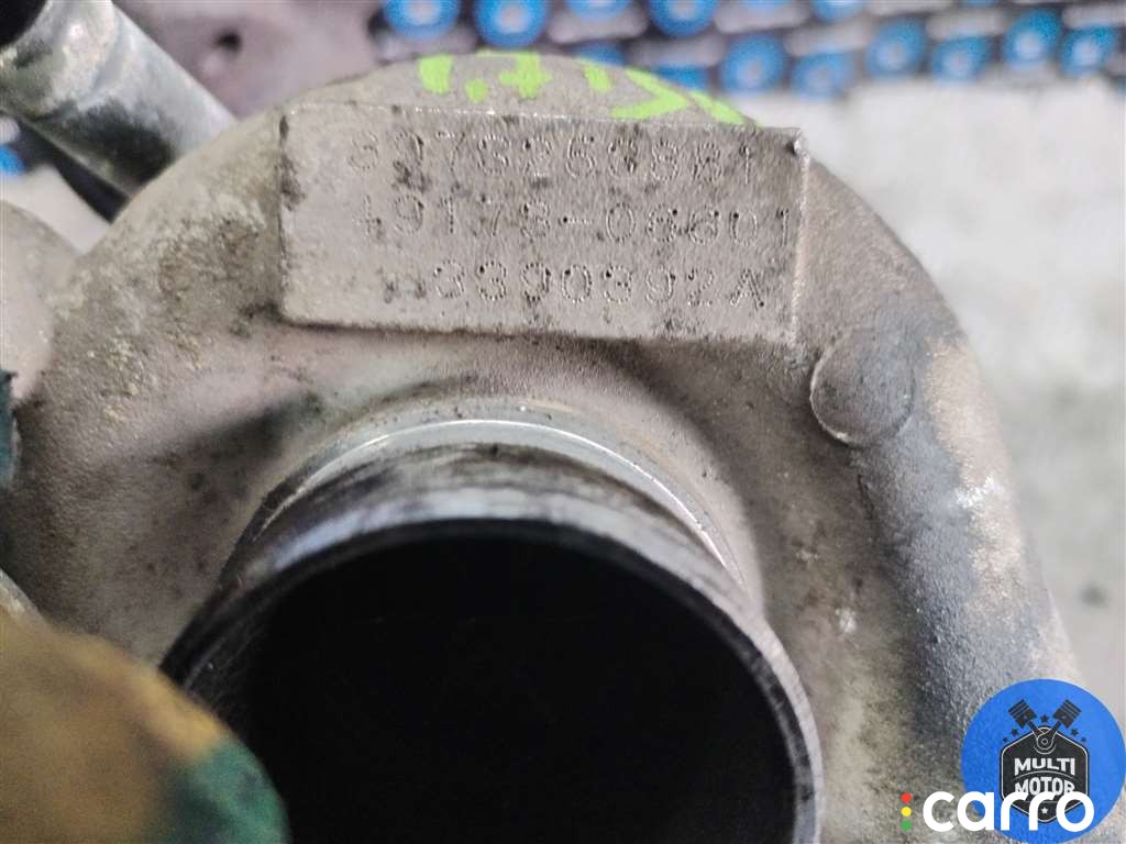 Турбина Opel Meriva 2002-2006, 1.7 л, дизель, 4917306601, фото 5