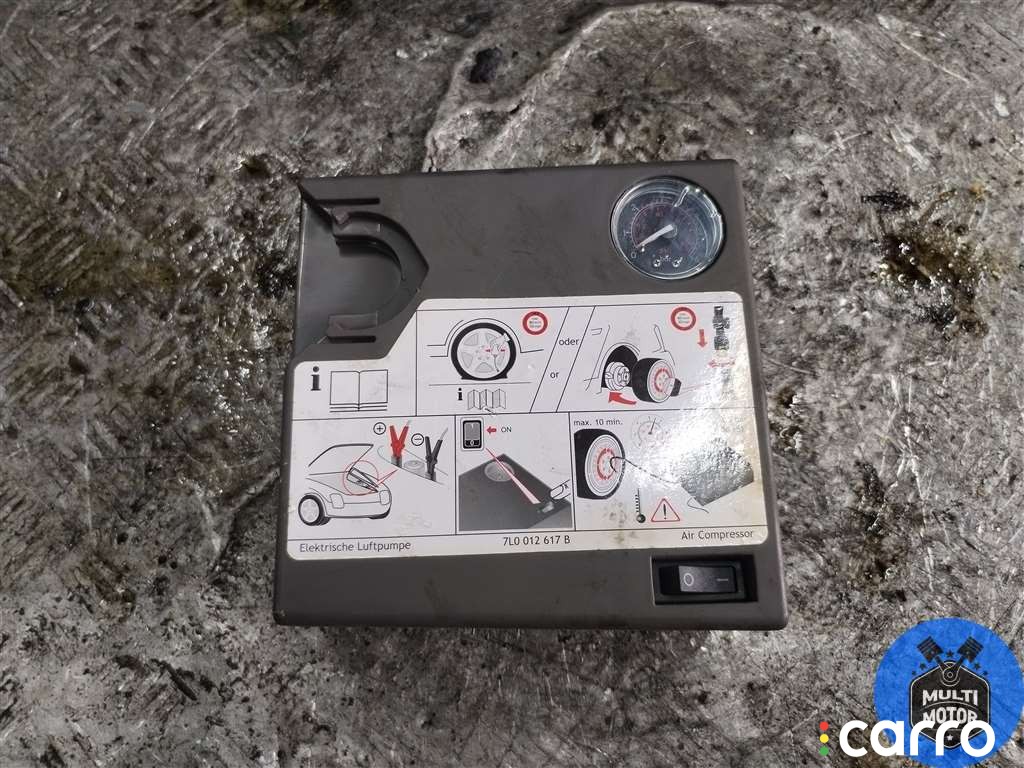 Компрессор для шин штатный Volkswagen Touareg 2014-2018, 7L0012617B, фото 1