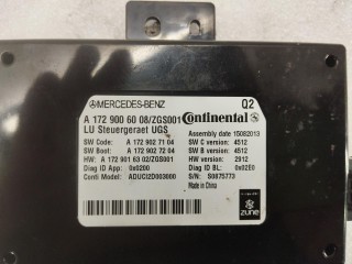 блок управления, ориг. номер A1729006008, Mercedes-Benz SLK R172 2011-2016