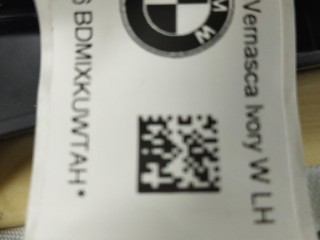 Подушка безопасности боковая (в сиденье), ориг. номер 110024381407, BMW X5 G05 2018-2023
