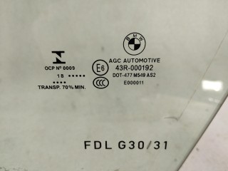 стекло двери передней левой, BMW 5 G30/G31 2016-2020