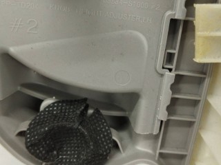 обшивка центральной стойки левая, ориг. номер 85834S1000, 85833S1000, Hyundai Santa Fe 4