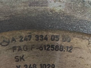 ступица передняя правая, ориг. номер A2473340500, Mercedes-Benz CLA C118 рест