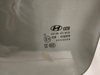 стекло двери задней левой, Hyundai Santa Fe 4