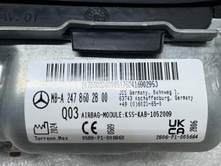 Подушка безопасности коленная, ориг. номер A2478602800, Mercedes-Benz GLB X247 рест