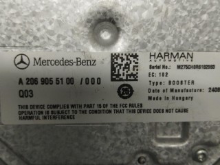 Усилитель музыкальный, ориг. номер A2069055100, Mercedes-Benz GLB X247 рест