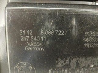 крепление бампера заднего, ориг. номер 51128066722, BMW 5 G30/G31 2016-2020
