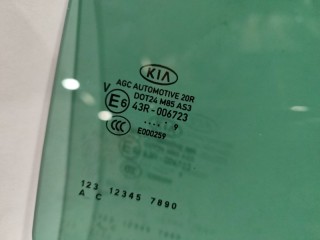 Стекло двери задней левой, ориг. номер 83410F1010, Kia Sportage QL 2018-2022