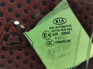 Стекло двери передней левой, ориг. номер 82410F1000, KIA Sportage QL 2018-2022