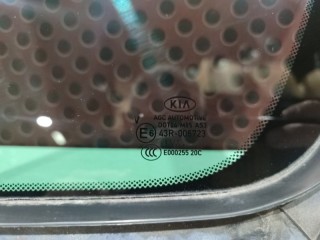 Форточка двери задняя левая, ориг. номер 83417F1010, KIA Sportage QL 2018-2022