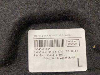 Вещевое отделение в багажнике, ориг. номер 85715-J7500, KIA ProCeed универсал 2021-2026