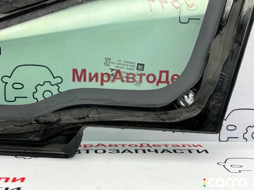стекло кузовное переднее правое Chevrolet Bolt 1 поколение 2016-2021, левый руль, фото 11