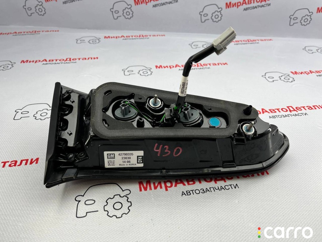 42790335 фонарь крышки багажника правый Buick Encore GX 1 поколение 2023г. - фото №7
