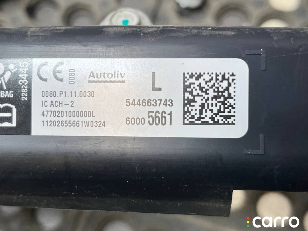 подушка безопасности боковая (шторка) левая Buick Encore GX 1 поколение 2019-2023, левый руль, 60005662, фото 14