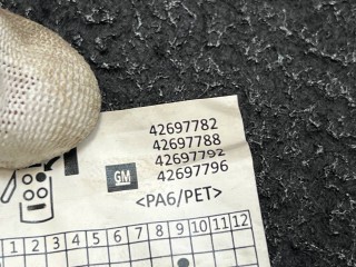 Коврики в салон, ориг. номер 42697782, 42697792, 42697788, 42697796, Buick Encore GX 1 поколение 2019-2023