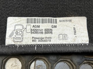комплект ковриков салона, ориг. номер 84265141, 84395199, Chevrolet Equinox 3 [рестайлинг] 2021-2024