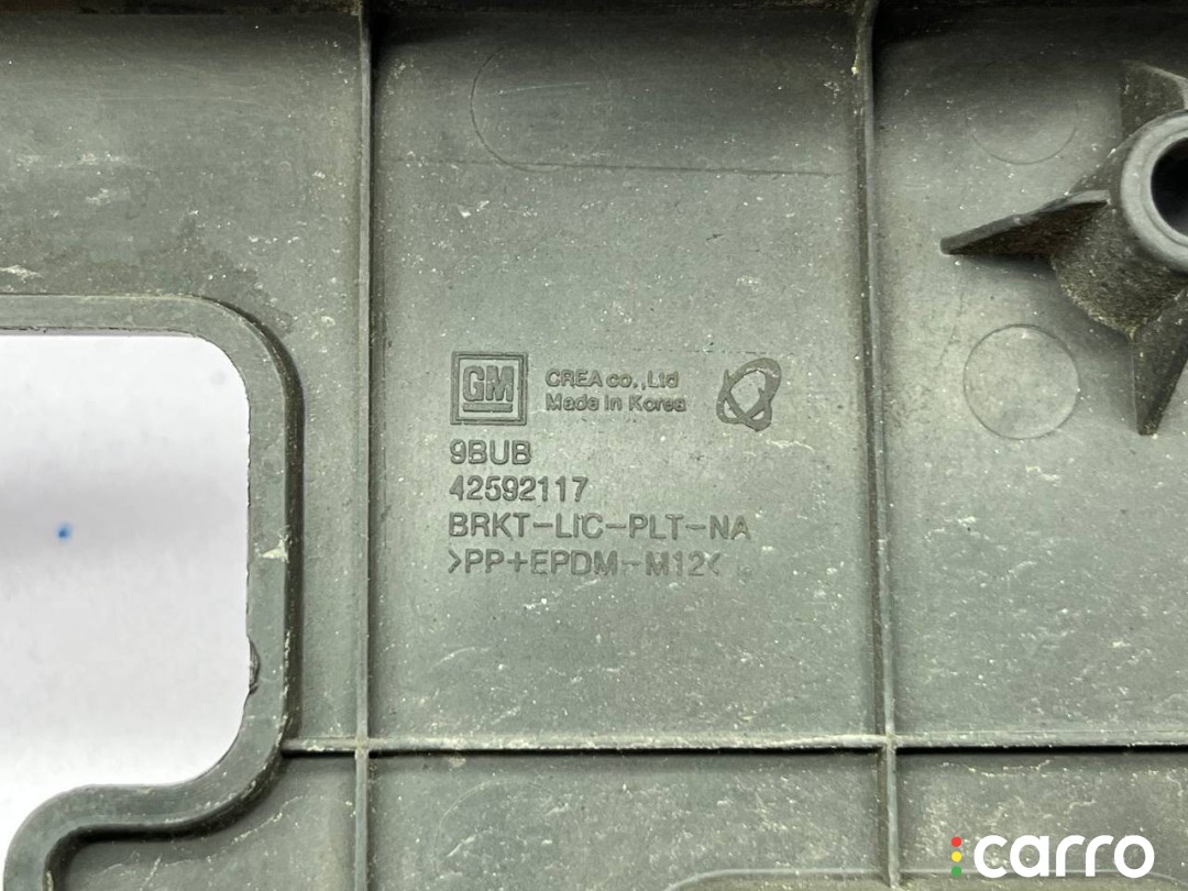 Рамка для номера Buick Encore GX 1 поколение 2019-2023, 42592117, фото 6