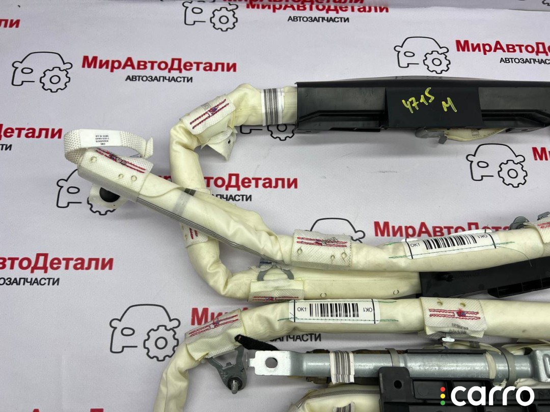 подушка безопасности боковая (шторка) правая Chevrolet TrailBlazer 3 поколение 2019-2023, 60005664, фото 3