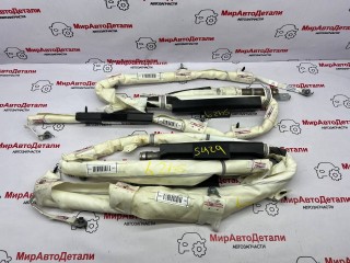 подушка безопасности боковая (шторка) левая, ориг. номер 60005664, 60005663, Chevrolet TrailBlazer 3 поколение 2019-2023
