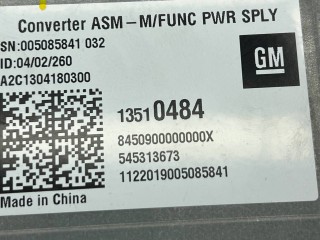 преобразователь напряжения, ориг. номер 13510484, GMC Acadia 2 [рестайлинг] 2019-2023