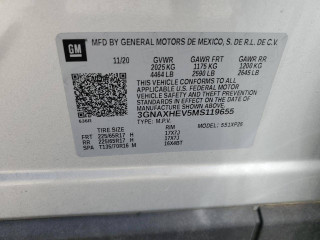 Chevrolet Equinox 3 поколение 2021г. 1.5 л. - фото №8