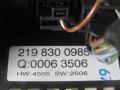 A2198300985 Блок управления климатической установкой Mercedes CLS W219 1 поколение 2006г. - фото №4